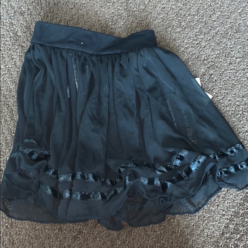 Pull on dance dirndl skirt